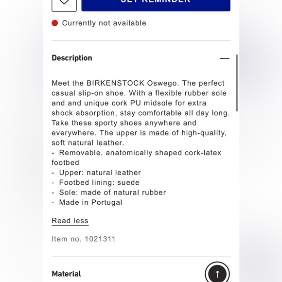 Birkenstock Oswego 40 - Picture 9 of 10